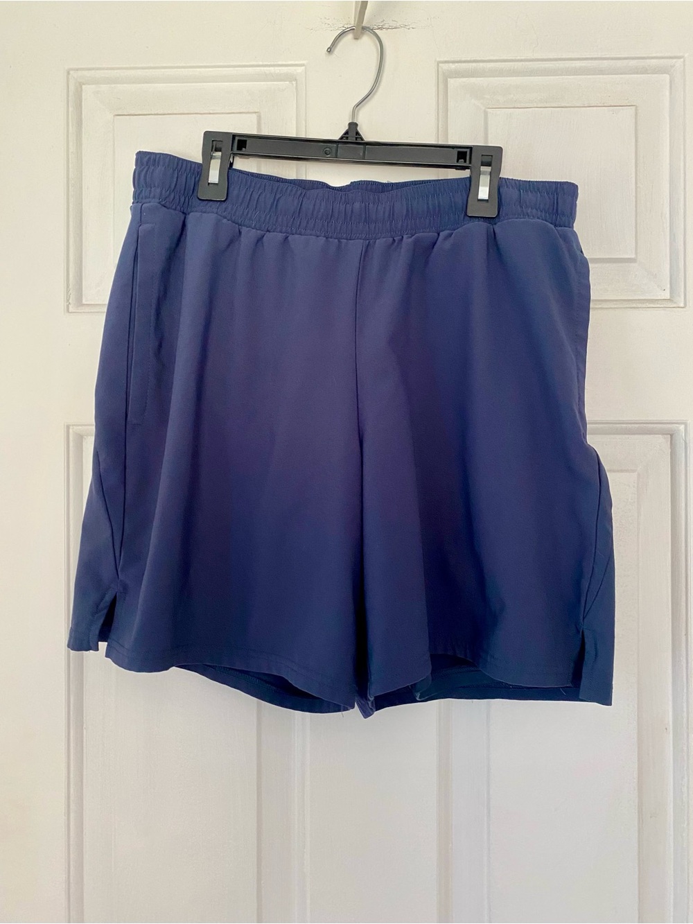 All In Motion Men’s Navy Blue Workout Shorts with Sliders